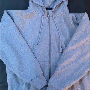BRANDY MELVILLE GRAY CHRISTY HOODIE